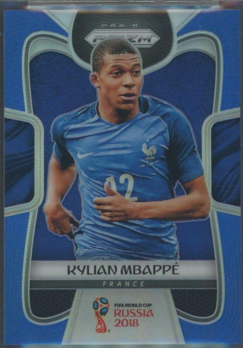 Kylian Mbappe [Blue Prizm] #80