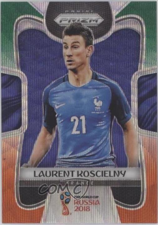Laurent Koscielny [Green & Orange Wave] #81