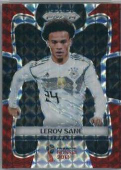 Leroy Sane [Red Mosaic Prizm] #93