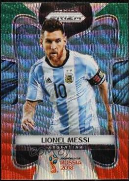 Lionel Messi [Green & Orange Wave] #1
