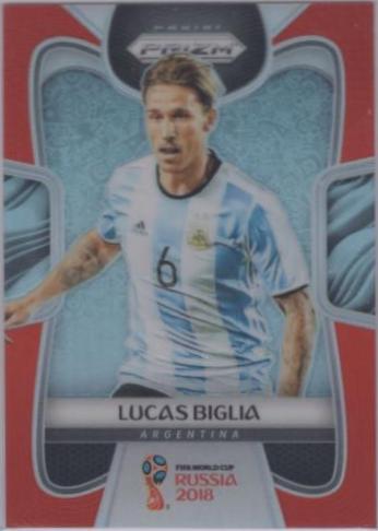 Lucas Biglia [Orange Prizm] #7