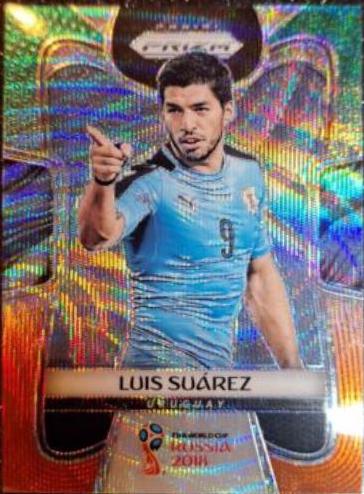 Luis Suarez [Green & Orange Wave] #214
