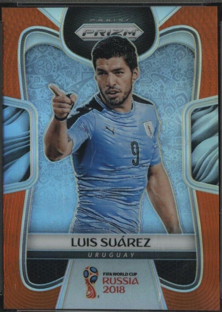 Luis Suarez [Orange Prizm] #214