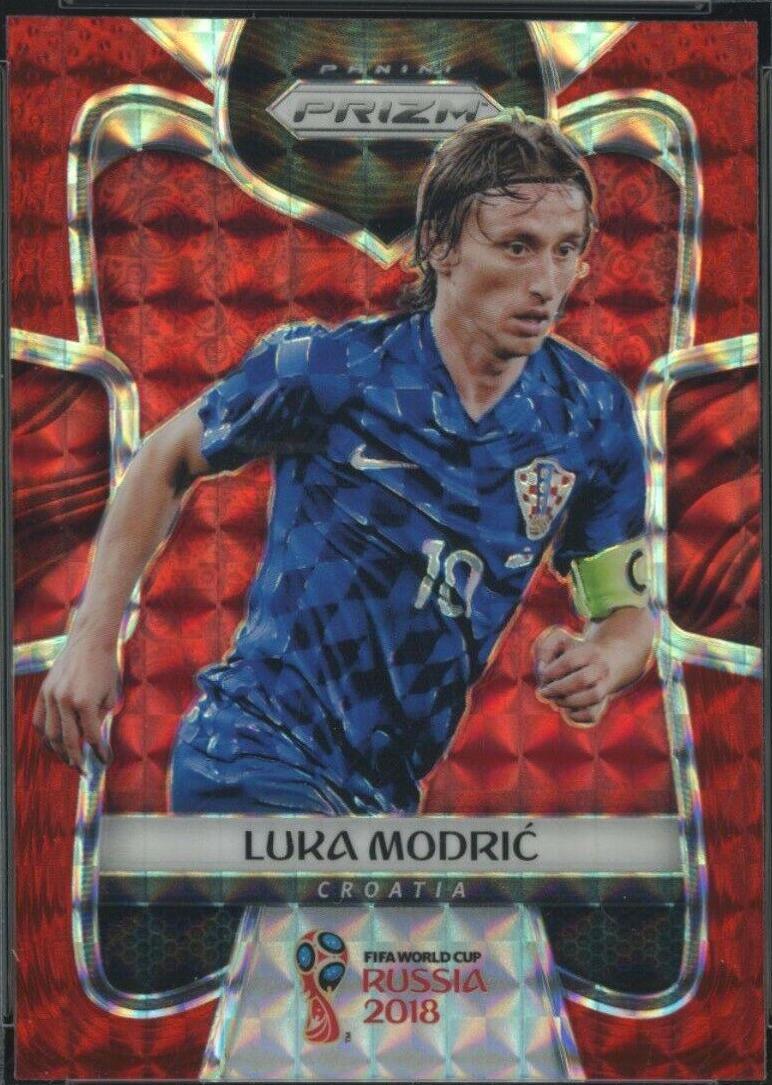 Luka Modric [Red Mosaic Prizm] #229