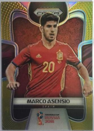 Marco Asensio [Gold Prizm] #205