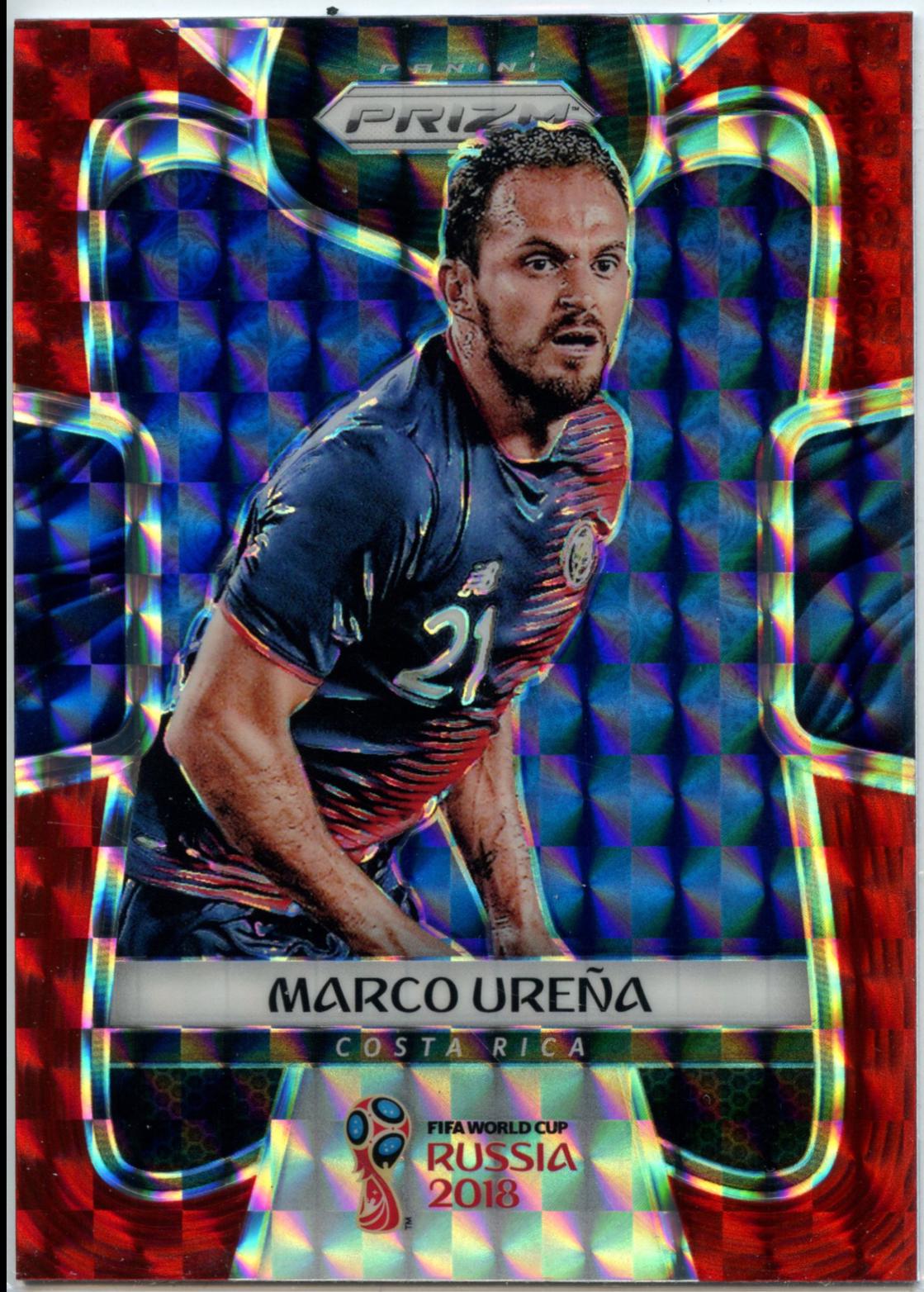 Marco Urena [Red Mosaic Prizm] #53