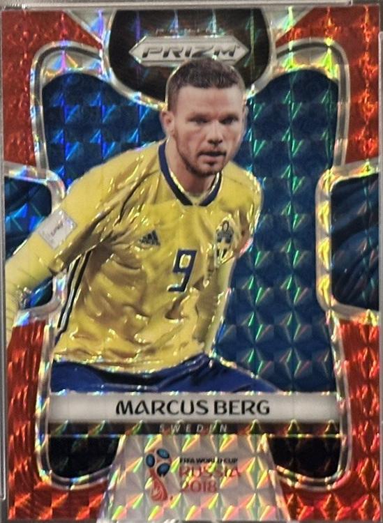 Marcus Berg [Red Mosaic Prizm] #237