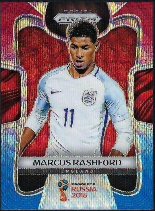 Marcus Rashford [Red & Blue Wave] #72