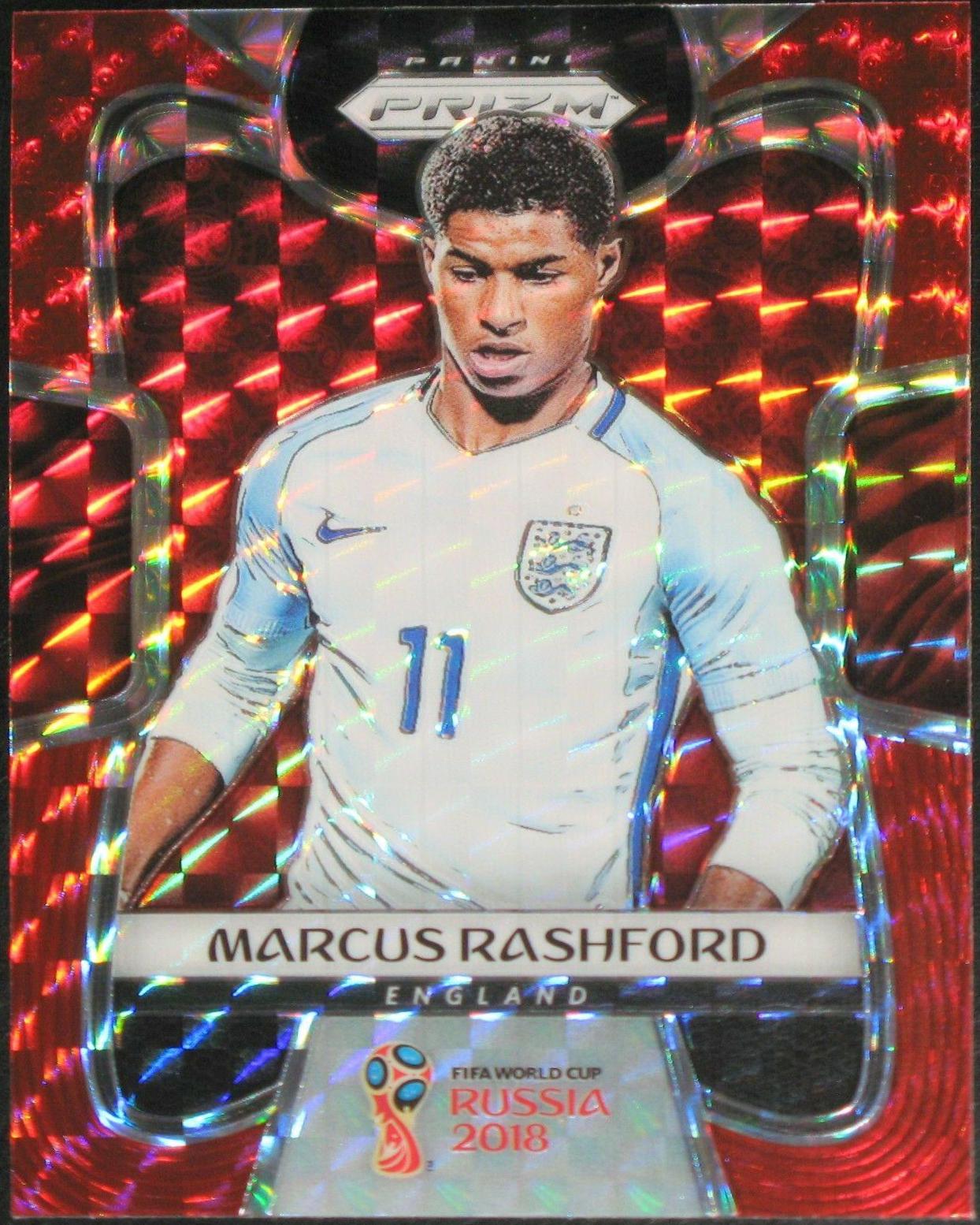 Marcus Rashford [Red Mosaic Prizm] #72