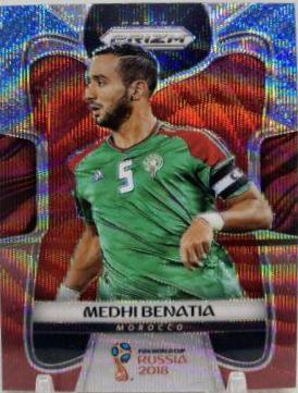 Medhi Benatia [Red & Blue Wave] #257