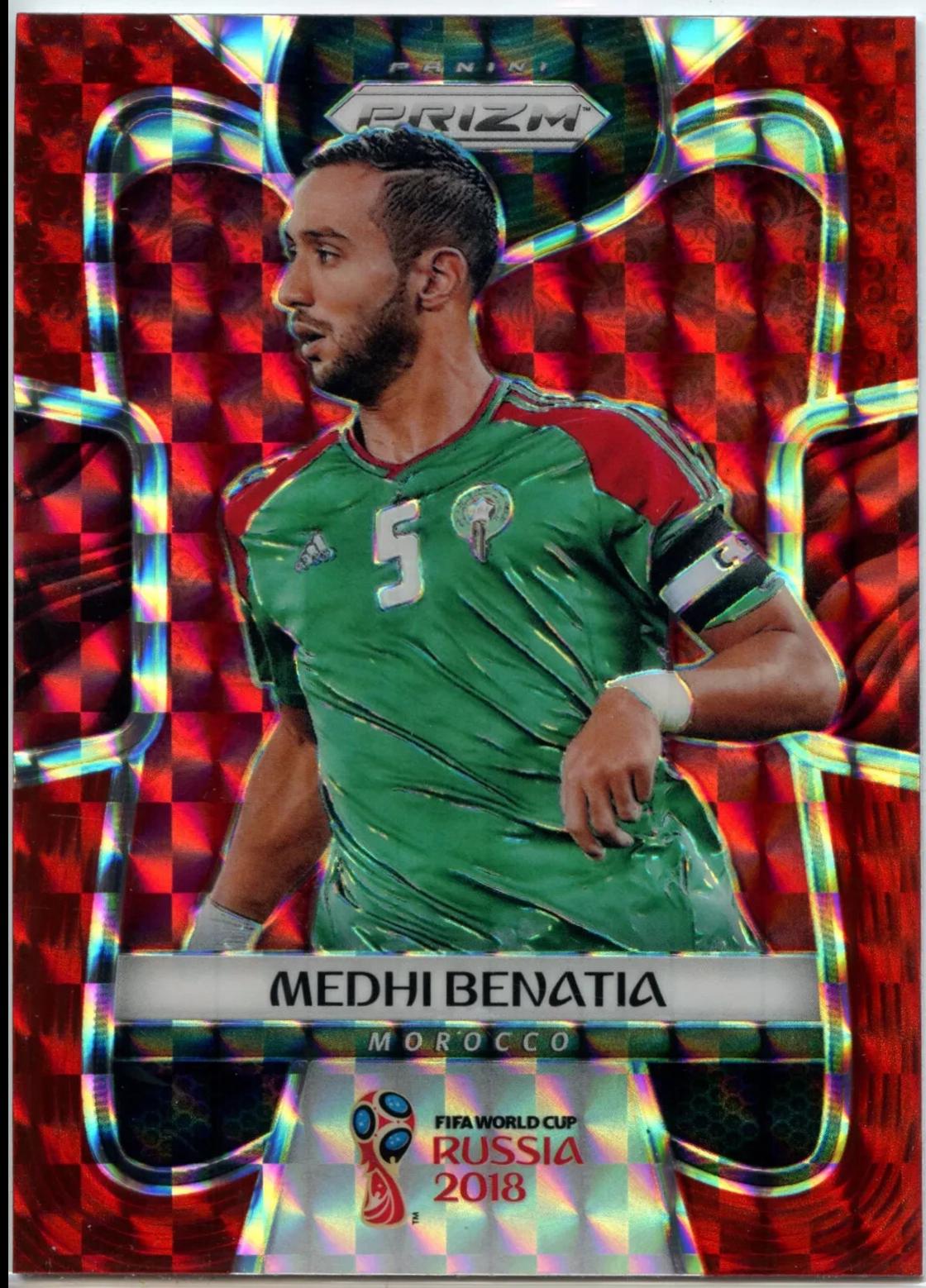 Medhi Benatia [Red Mosaic Prizm] #257