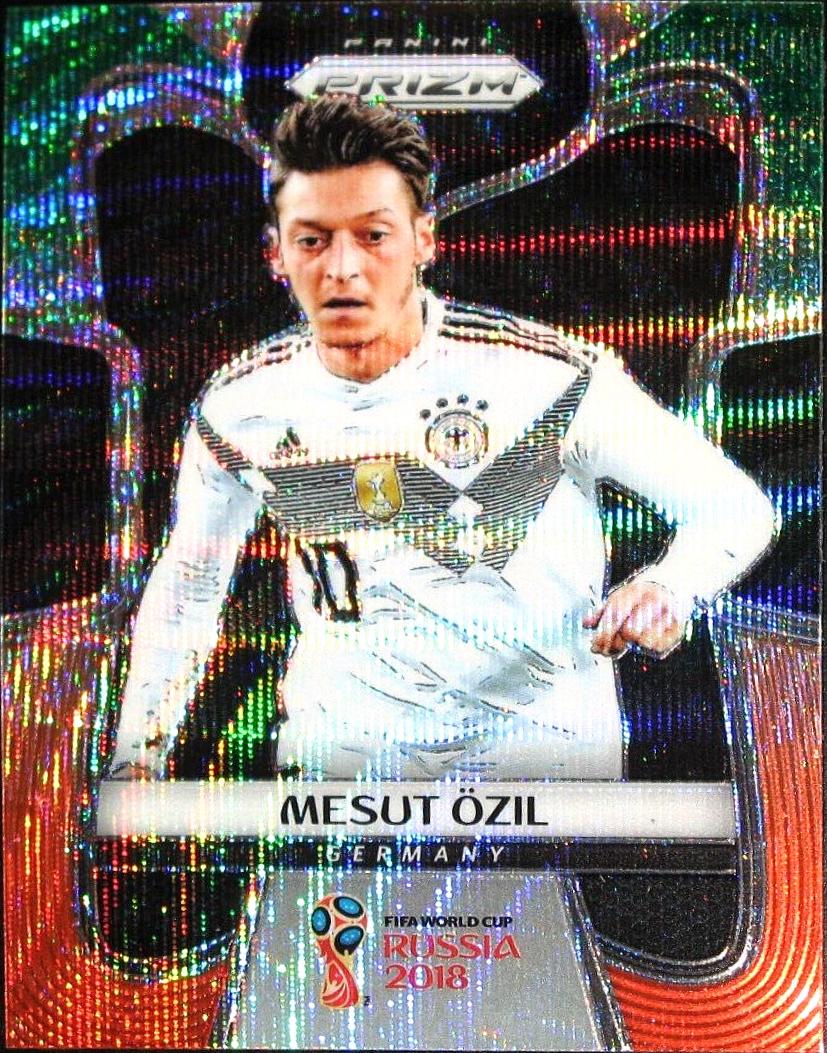 Mesut Ozil [Green & Orange Wave] #96