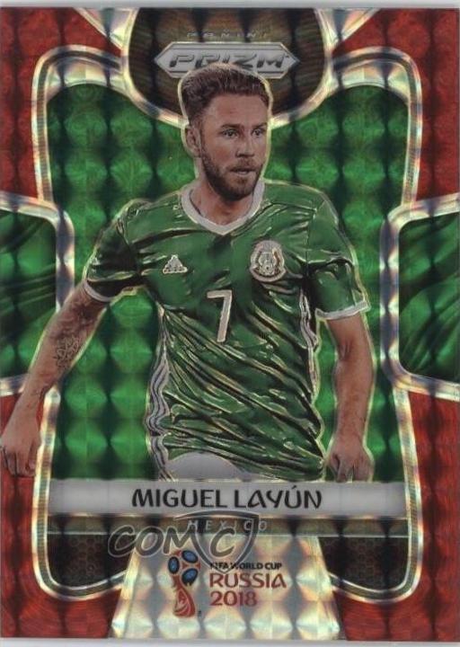 Miguel Layun [Red Mosaic Prizm] #137