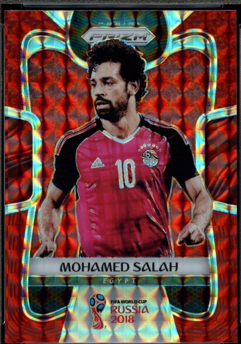 Mohamed Salah [Red Mosaic Prizm] #54