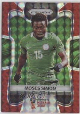Moses Simon [Red Prizm] #142