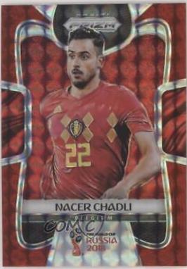Nacer Chadli [Red Mosaic Prizm] #24