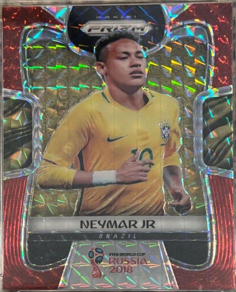 Neymar Jr [Red Mosaic Prizm] #25