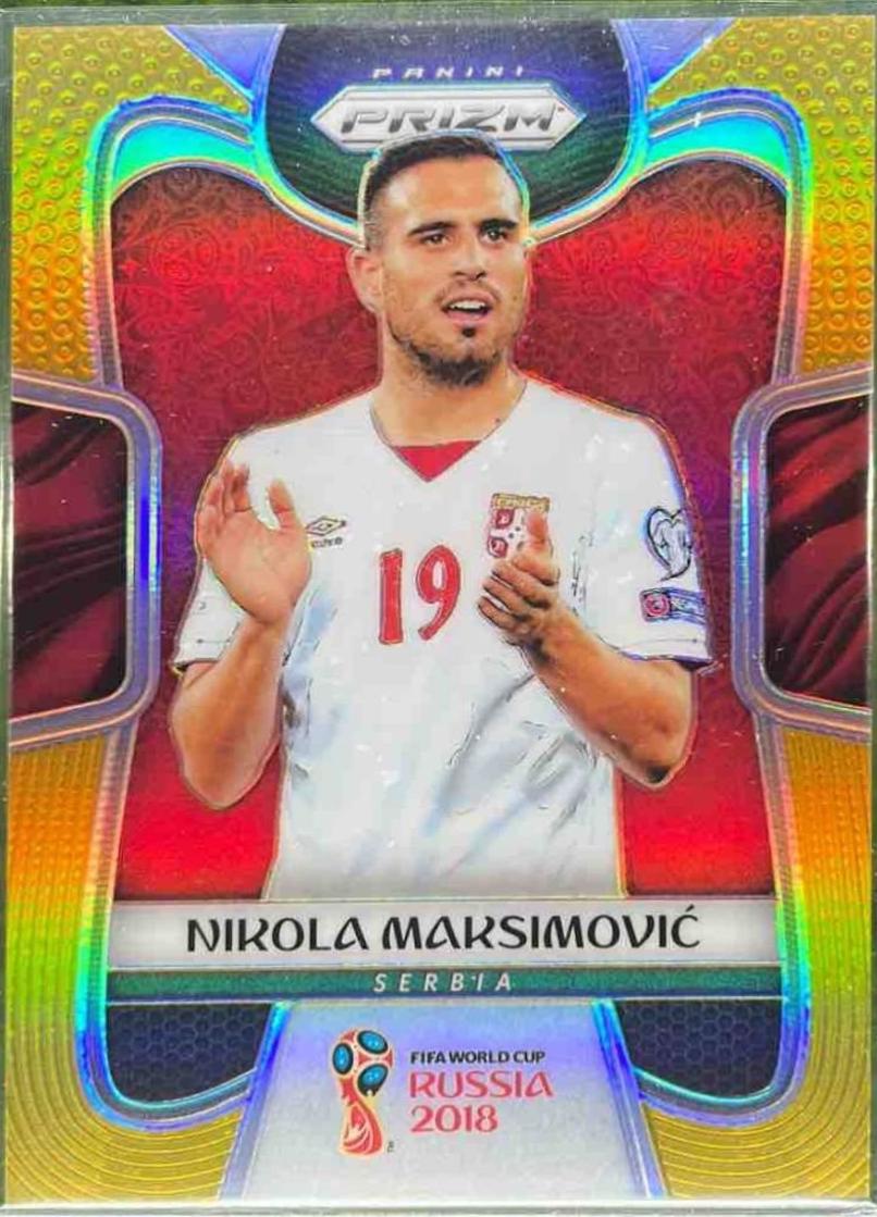 Nikola Maksimovic [Gold Prizm] #186