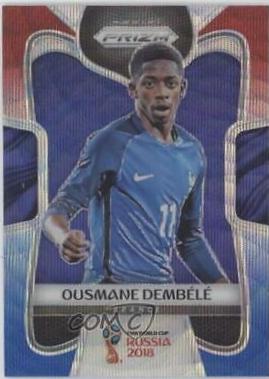 Ousmane Dembele [Red & Blue Wave] #85