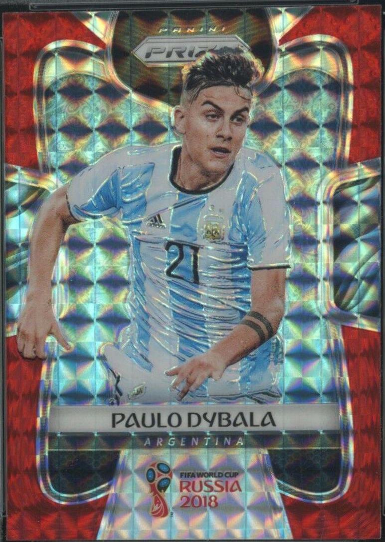 Paulo Dybala [Red Mosaic Prizm] #10