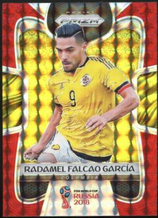 Radamel Falcao Garcia [Red Mosaic Prizm] #43