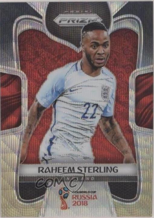 Raheem Sterling [Black & Gold Wave] #73