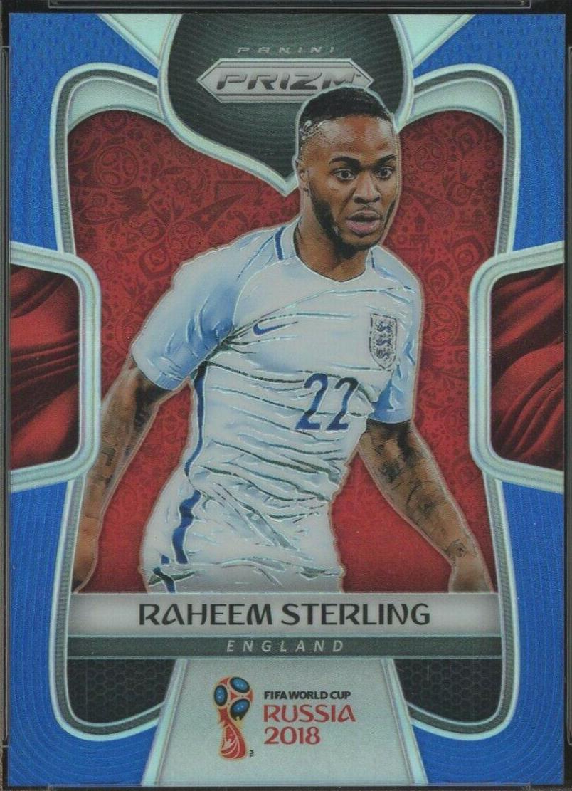 Raheem Sterling [Blue Prizm] #73