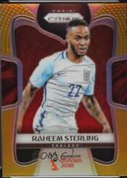Raheem Sterling [Gold Prizm] #73