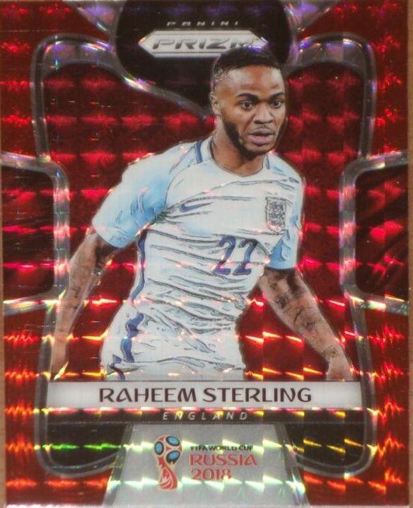Raheem Sterling [Red Mosaic Prizm] #73