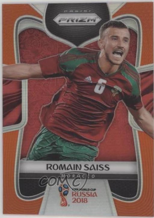 Romain Saiss [Orange Prizm] #255