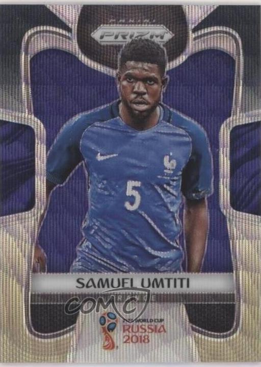 Samuel Umtiti [Black & Gold Wave] #86