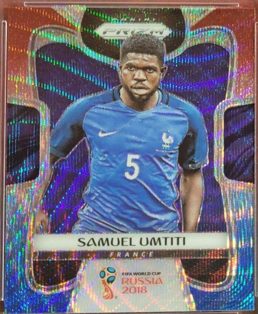 Samuel Umtiti [Red & Blue Wave] #86