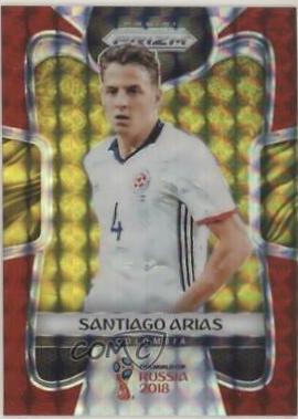 Santiago Arias [Red Mosaic Prizm] #44