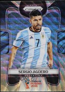 Sergio Aguero [Black & Gold Wave] #11