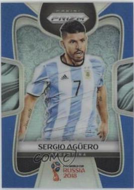 Sergio Aguero [Blue Prizm] #11