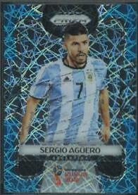 Sergio Aguero [Light Blue Lazer] #11