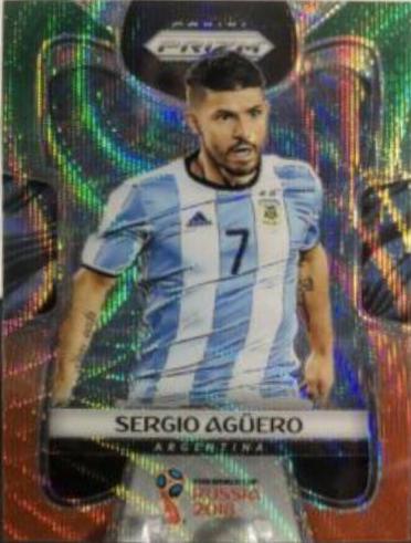 Sergio Aguero [Orange Prizm] #11