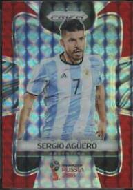 Sergio Aguero [Red Mosaic Prizm] #11