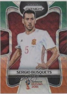 Sergio Busquets [Green & Orange Wave] #207