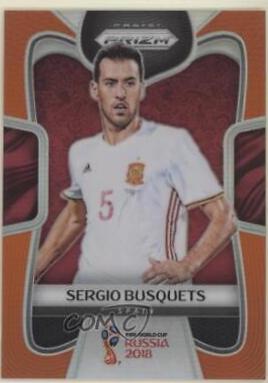 Sergio Busquets [Orange Prizm] #207