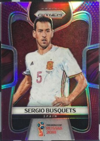 Sergio Busquets [Purple Prizm] #207