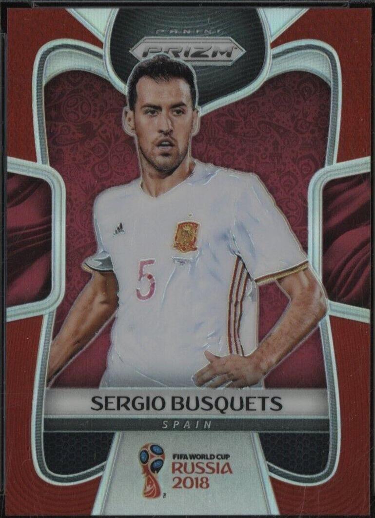 Sergio Busquets [Red Prizm] #207