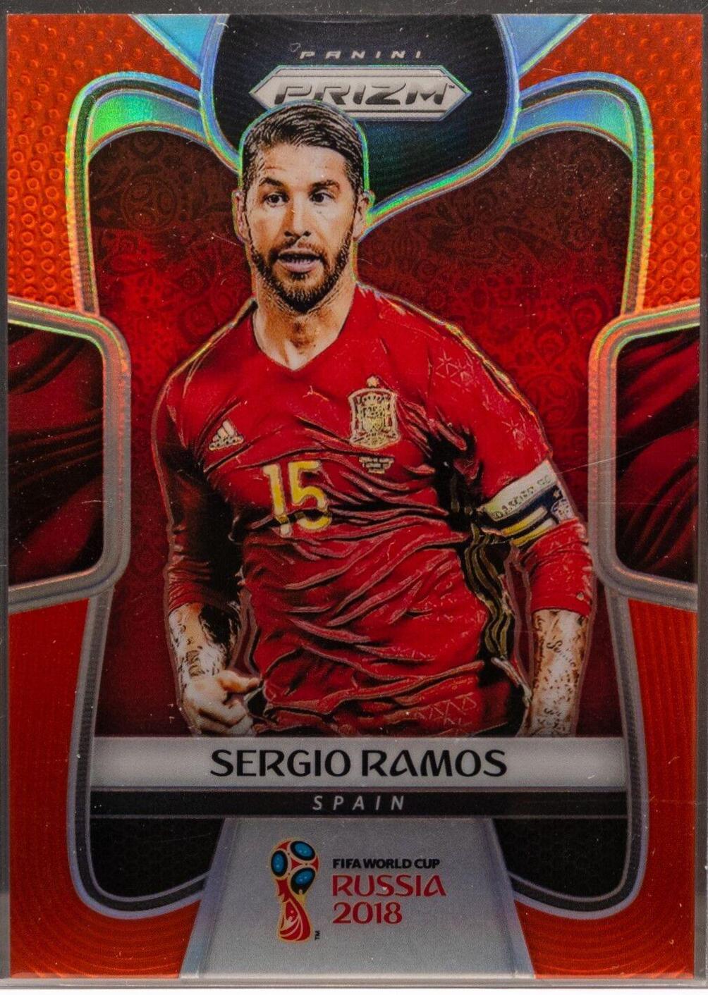 Sergio Ramos [Orange Prizm] #200