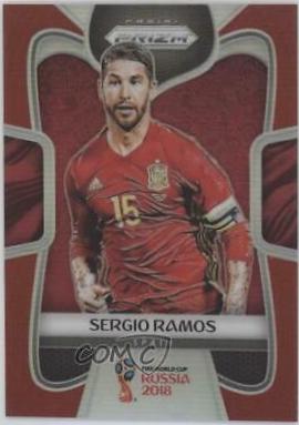 Sergio Ramos [Red Prizm] #200