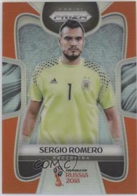 Sergio Romero [Orange Prizm] #3