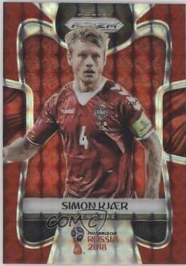 Simon Kjaer [Red Mosaic Prizm] #261
