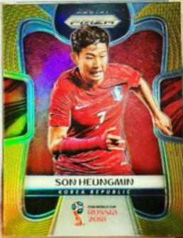 Son Heung min [Gold Prizm] #187