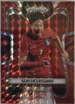 Son Heung min [Red Mosaic Prizm] #187