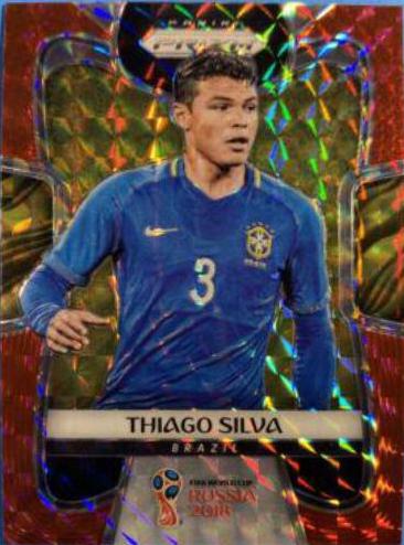 Thiago Silva [Red Mosaic Prizm] #27