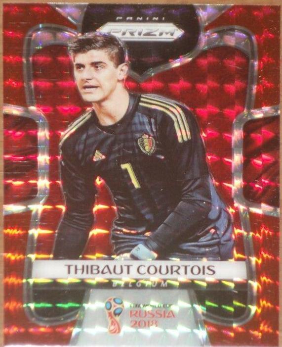 Thibaut Courtois [Red Mosaic Prizm] #21